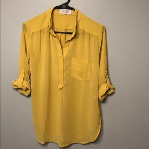 Mustard Yellow Women’s Blouse